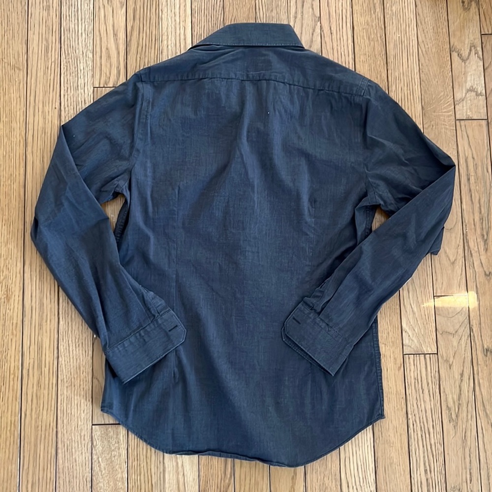 Dark Grey Express Button Down - image 2